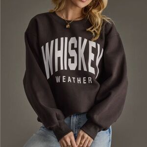 Whiskey Weather Sweatshirt- Dark Gray